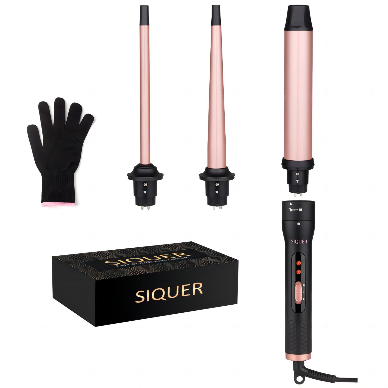 3 in 1 Curling Wand Set Hair Waver Iron 0.5