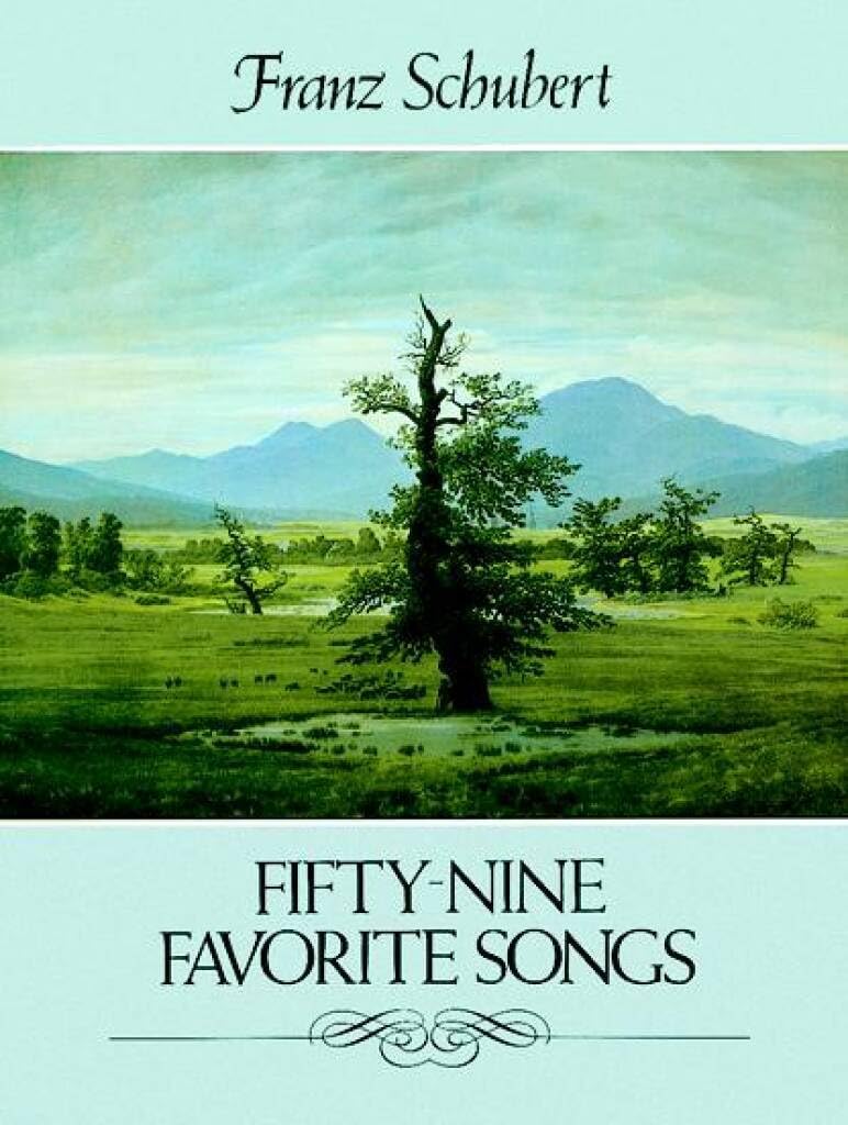 Franz Schubert Fifty-Nine Favorite Songs Vce (Dover Song Collections)