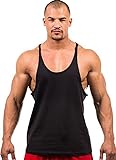 ACVIP Men's Solid Color Vest Tank Top Gym Sport T Shirt