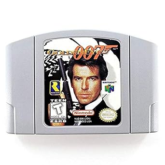 nintendo 64 goldeneye console