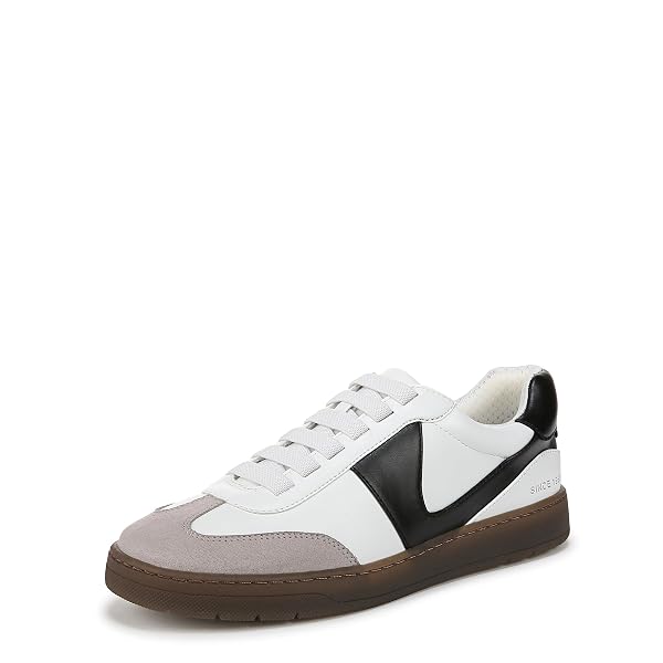 FRANCO SARTO WOMENS PONTI SNEAKER WHITE BLACK 8...
