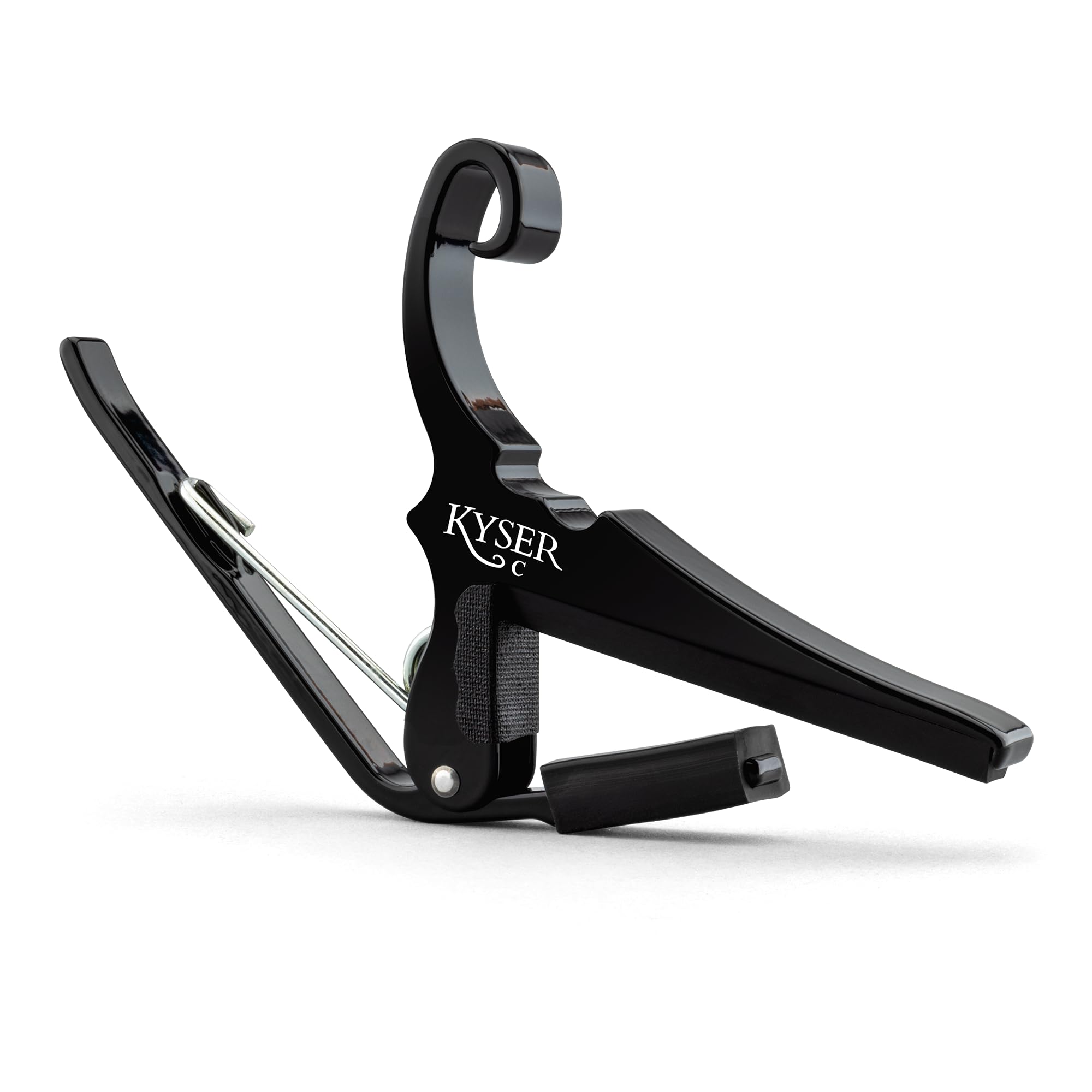 Kyser Quick-Change Capo for classical/flamenco guitars, Black, KGCB — image 1