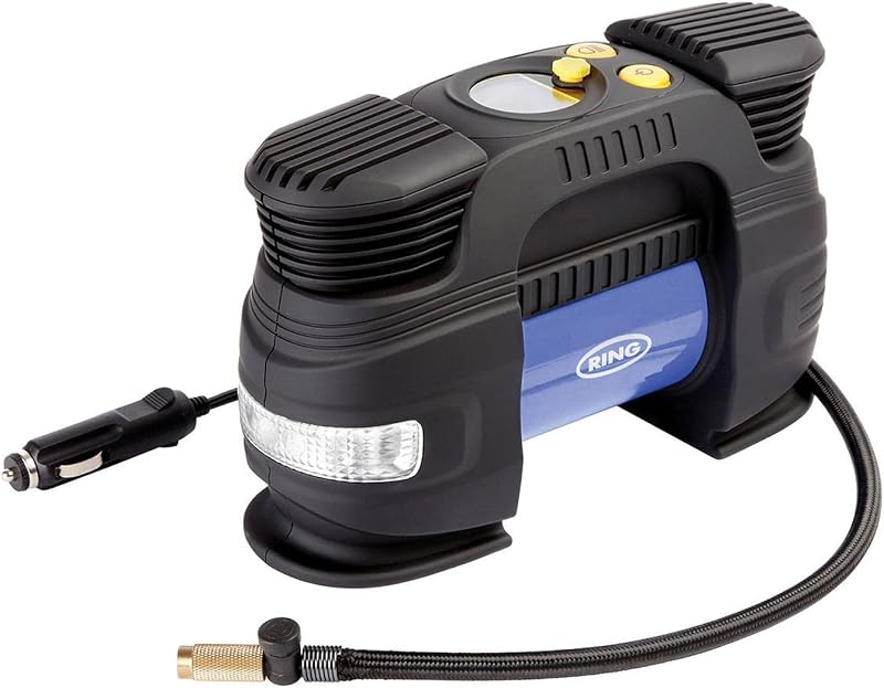 RING Rapid Digital Tyre Inflator 12V 180W with 3.5m Cable Motorhome SUV