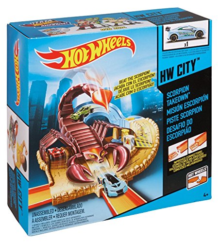 Hot Wheels Scorpion Takedown Playset