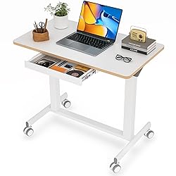 JOY worker Mobile Standing Desk, 35In Small