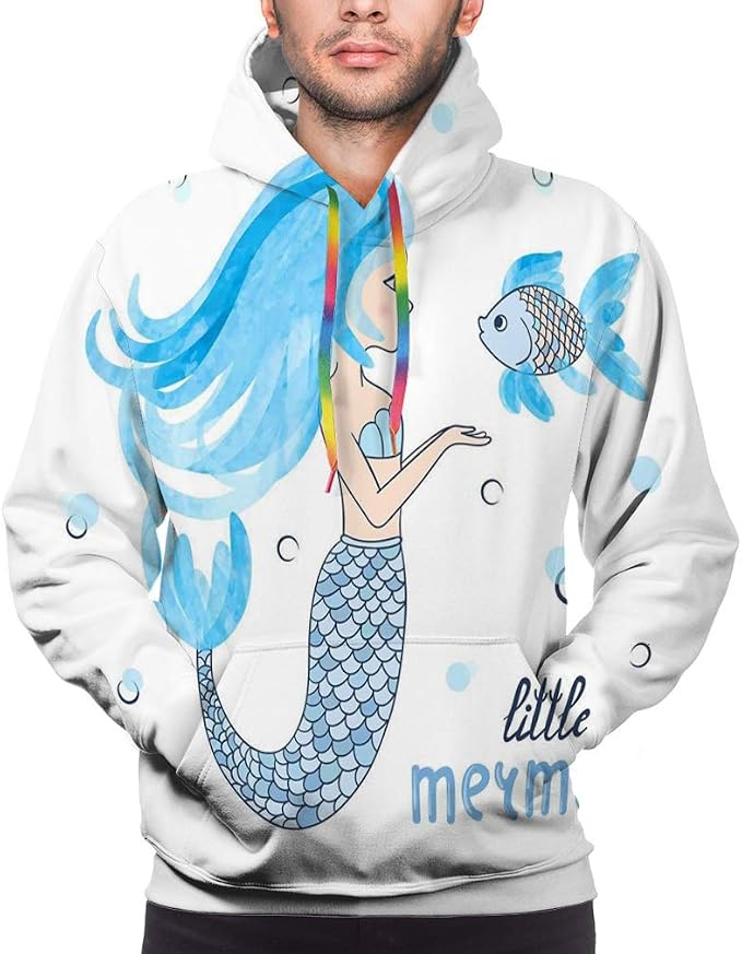 little mermaid hoodie for adults