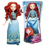 Hasbro Year 2015 Disney Princess Royal Shimmer Series 12 Inch Doll Set - MERIDA with Belt
