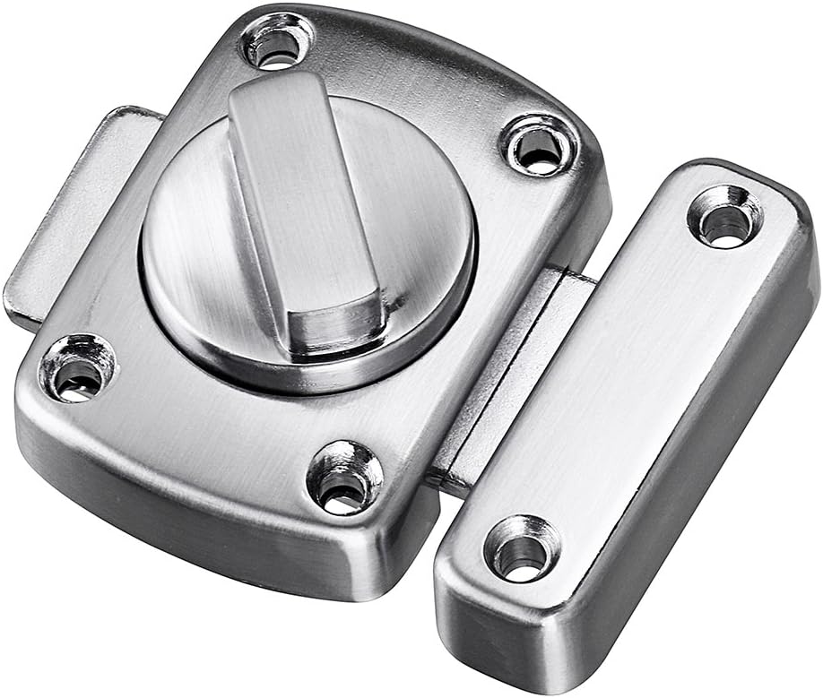 Sumnacon Safety Door Latches Solid Rotate Bolt Latch Gate Latches Lock