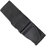 3rd AvenueRocket Series Nylon Shoulder Guitar Strap with Adjustable Length in Black GSN01BK