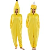 JUOLOET Unisex Adult Onesie Pajamas Animal One Piece Snug Fit Halloween Costume Sleepwear Homewear