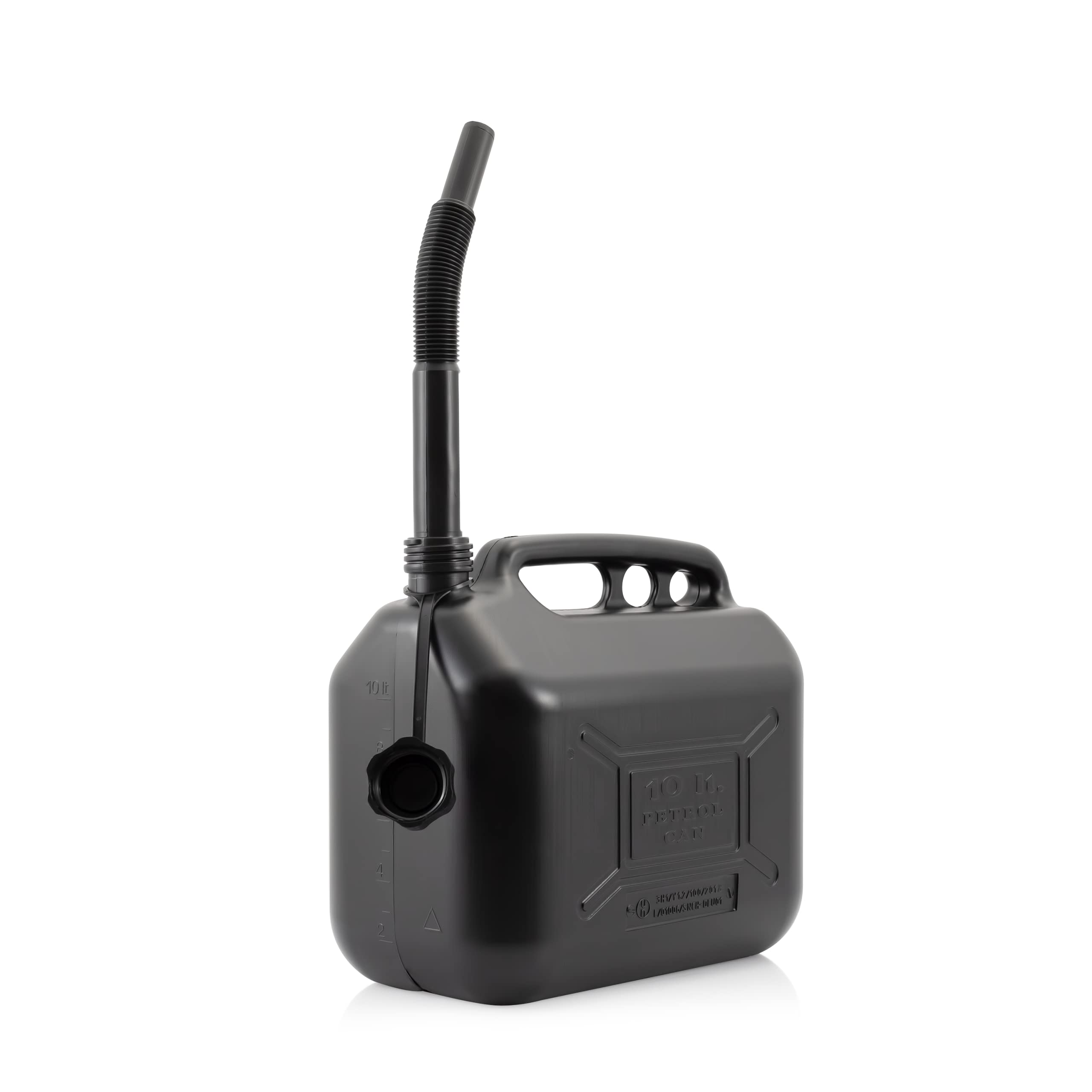 Cosmos 3203 10L Plastic Jerry Can - Black