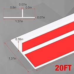 Door Draft Stopper for Side of Door Frame 1.37 in x