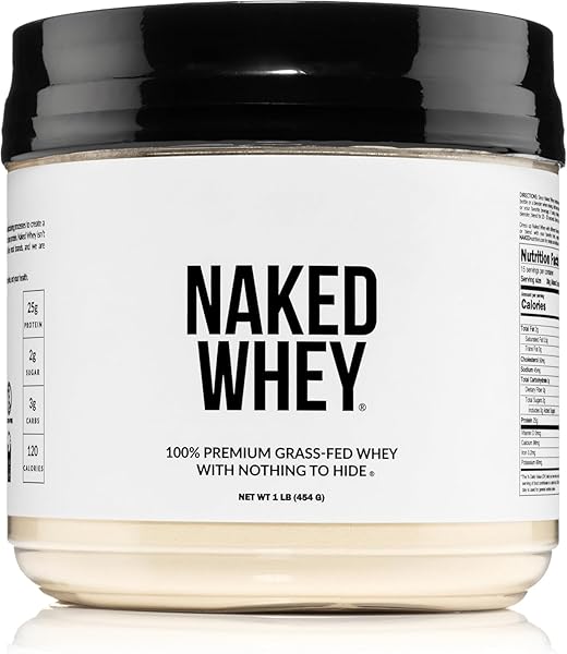 NAKED WHEY 1LB – ONLY 1 INGREDIENT, GRASS...