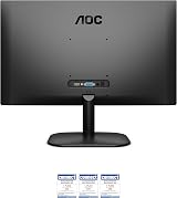 AOC 22B2H 22 inch FHD Monitor 75Hz VA Frameless Low Blue Flicker Free HDMI VGA view 3