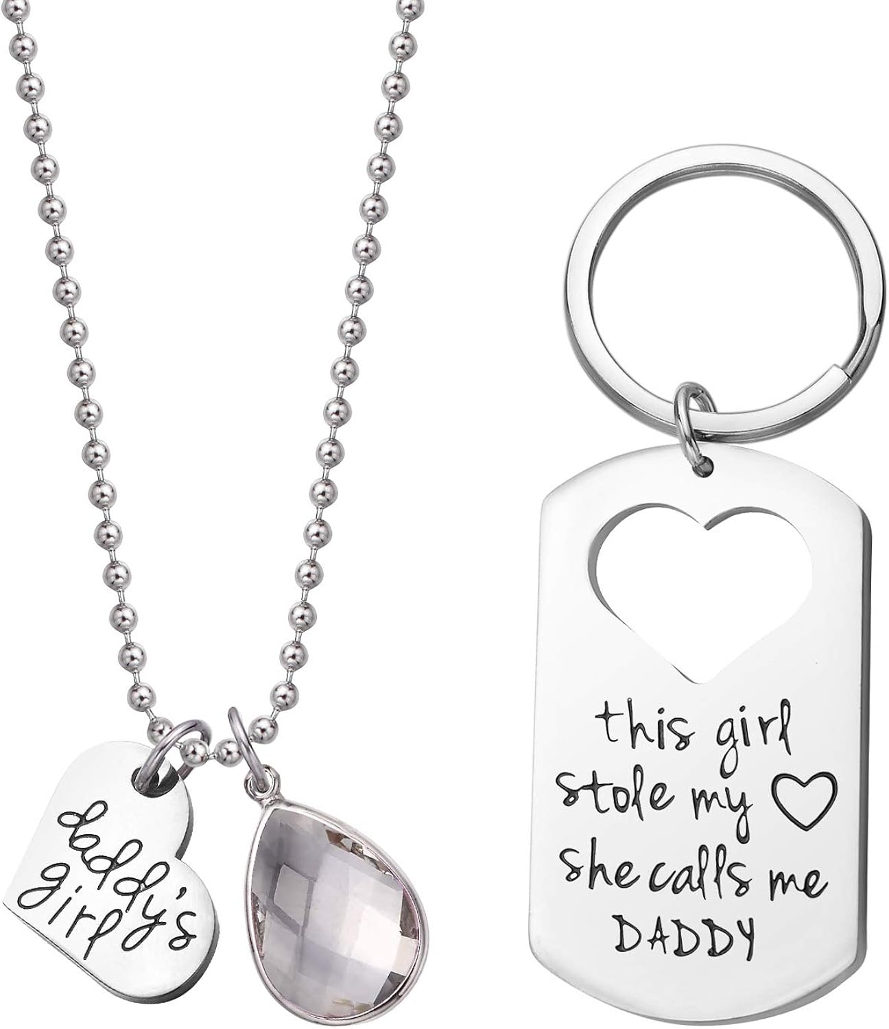birthstone keychain for dad