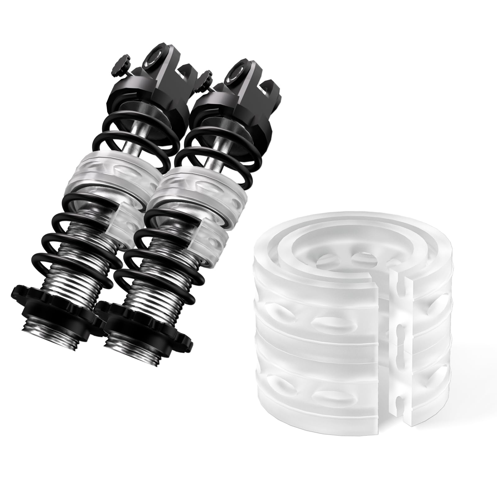 Photo 1 of 2Pcs Universal Car Shock Absorber Spring Bumper Power Auto Buffers A/B/C/D/E/F Type Spring Bumpers Rubber E Type