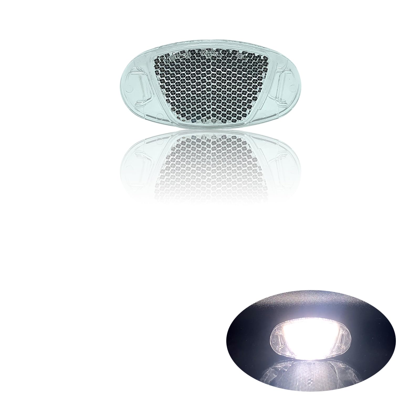 MGMSINYO Reflector Bike Wheel Reflectors Bicycle Spoke Reflector Safety Warning Night Riding