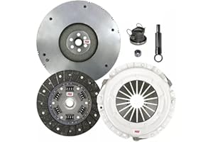 ClutchMaxPRO Performance Stage 2 Clutch Kit with Flywheel Compatible with Jeep 1994-2000 Cherokee 1997-2002 TJ 1994-2002 Wrangler 2.5L (CP01040HDFW-ST2)