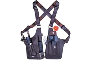 LACFINSIEN Underarm Anti-Theft Bag, Hidden Shoulder Holster, Double Storage Pouch, Phone Wallet Pocket