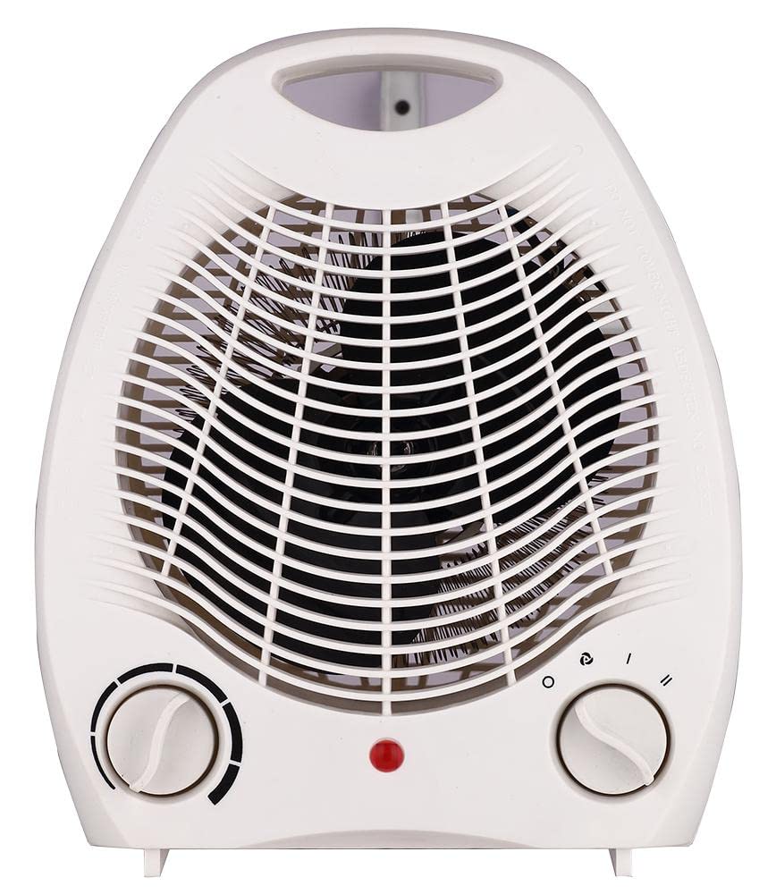 PRO ELEC PELL0331 2kW Upright Free Standing Electric Fan Heater, 2 Settings