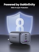 UGREEN 65W GaN USB C Charger 4-Port Foldable Fast Plug iPhone iPad MacBook view 7