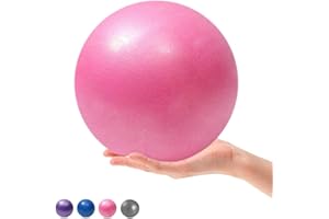 Small Pilates Ball 9 Inch Small Exercise Ball for Pilates Yoga Workout Bender Core Training and Physical Therapy, Mini Bender