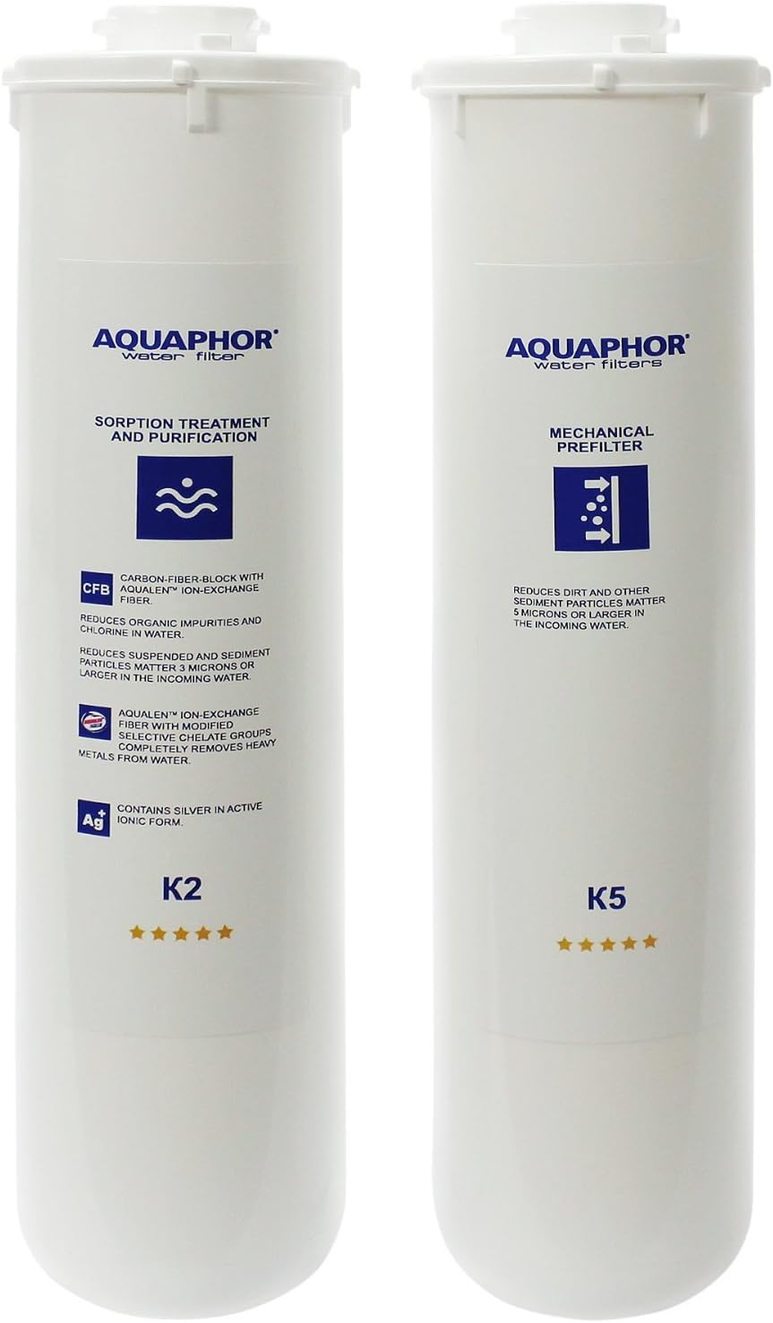 Aquaphor RO-101 Replacement Filters Set K5 K2
