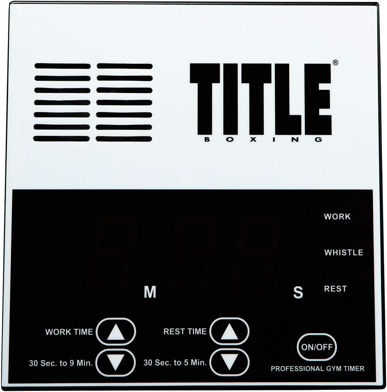 TITLE Boxing Pro Digital Gym Timer : Boxing Ring Parts And Accessories : Sports & Outdoors