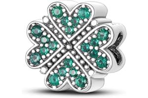 HAPOUR Charms Compatible with Pandora Bracelets, Sterling Silver Dangle Charms for Bracelets Necklaces Heart Butterfly Animal Travel Sunflower Moon Tree Kawaii Kitty Cute Cat Pendants Bead DIY Charm