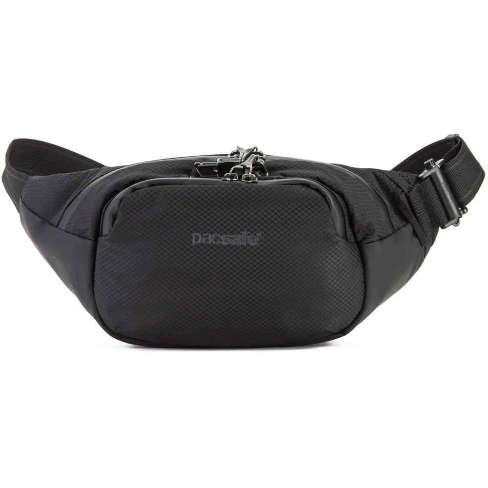 Pacsafe Venturesafe X Waistpack Anti-Theft Belt Bag, Anti-Theft Hip Bag, Hipbag, 4 litres, Black