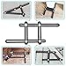 Template Tool Ruler RE2LS - Premium Aluminum Alloy four folding ultra nook, multi angle measurement tool for Handymen, DIY-ers