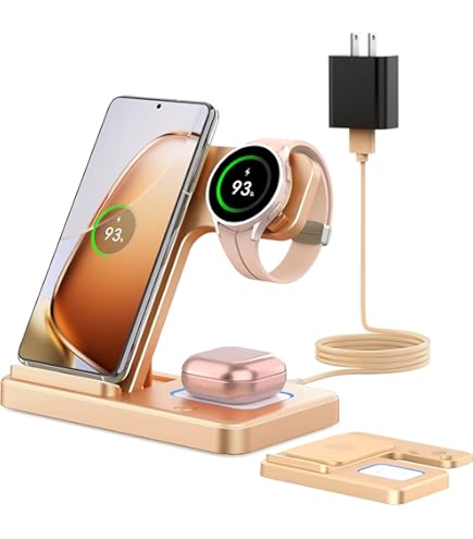 Amazon.com: Wireless Charger for Samsung Charging Station: GEEKERA