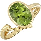 Bony Levy 14K Yellow Gold Peridot Color Statement Ring