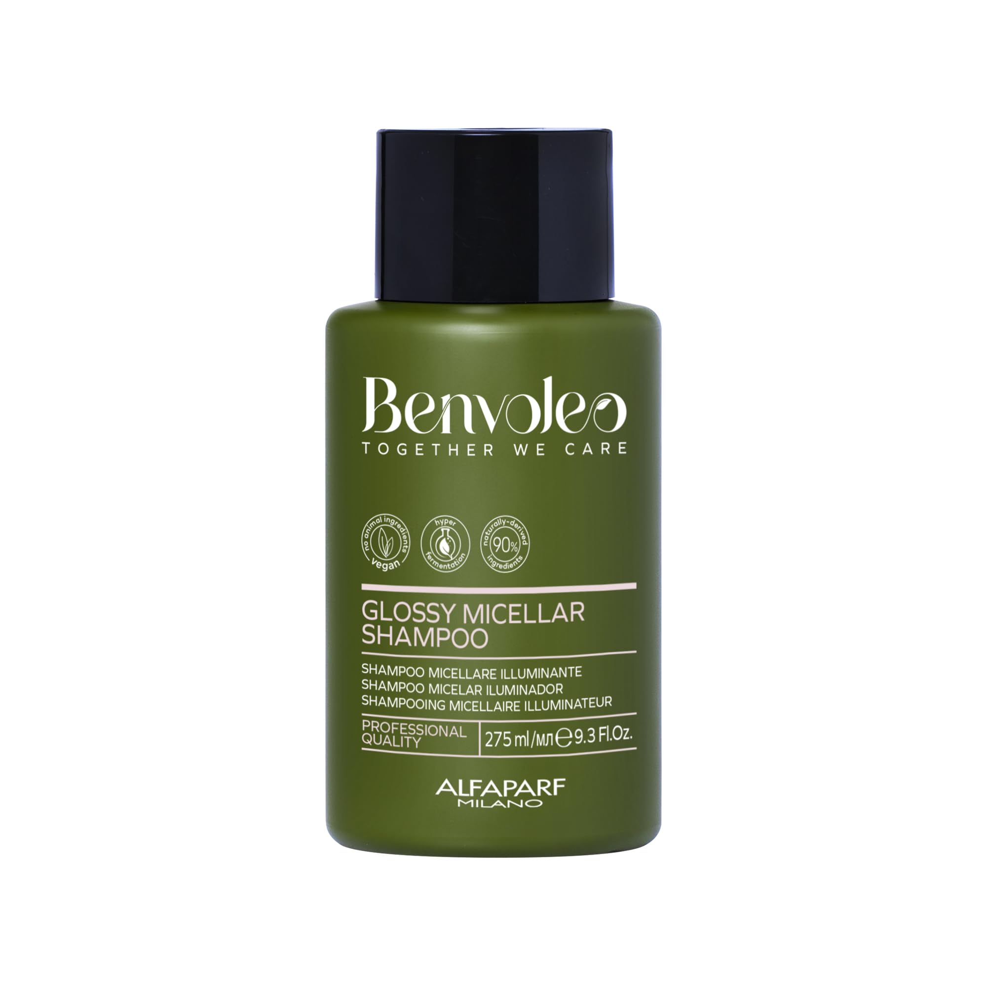 Alfaparf Milano Benvoleo Glossy Micellar Shampoo 275ml - shampoo micellare illuminante