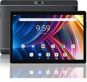 ZONKO 10 Inch Tablet, Dual Sim Card Slots Unlocked for Phone Call, 3G ...