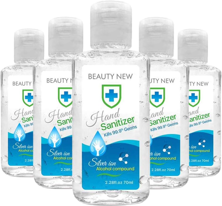 Silver-ion BN Antibacterial Water-Free Hand Sanitizer for Adults/Kids - Liquid 12 Ounce(Pack of 5)