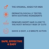 NO HAIR CREW Intimate Hair Removal Cream for Men 2 x 100ml view 2