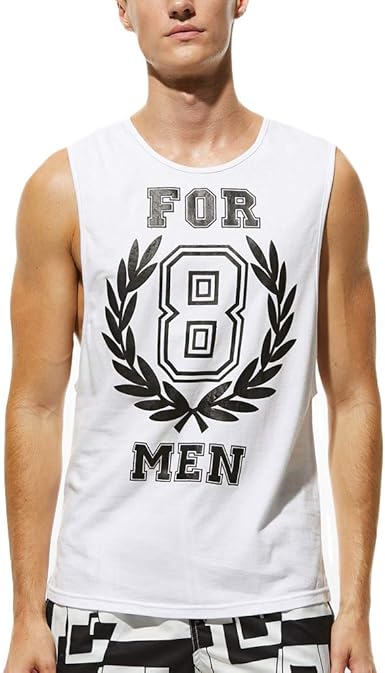 Camiseta sin Mangas para Hombre Fitness Entrenamiento Moda ...