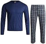 MAC HENRY Mens Pajamas Set - 2 Piece Thermal Long