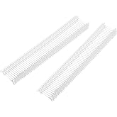 MECCANIXITY 3000pcs Standard Tagging Gun Fasteners 0.7x0.3 Inch Plastic Tags Clothing Tags Transparent 12mm/0.5inch Tags Barbs Attachments for All Standard Price Tag Gun