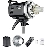 Godox MS300 Compact 300W Studio Flash,Small and Portable 2.4G Wireless X System GN58 5600K Monolight with Bowens Mount 150W M