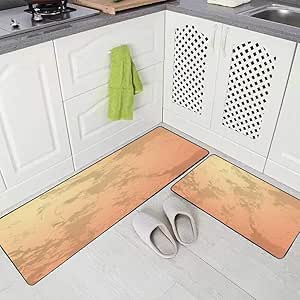Amazon.com: Teepel Kitchen Rug Set 2 Piece Non Slip Home ...