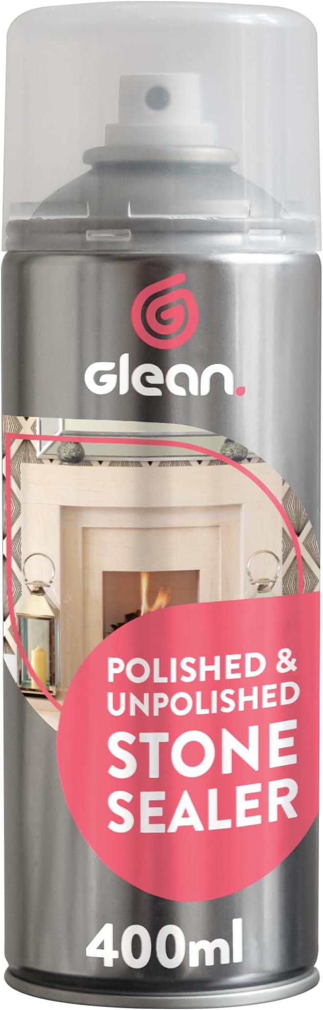 GLEAN Stone Sealer Spray 400ml Natural Manmade Marble Granite Limestone Slate