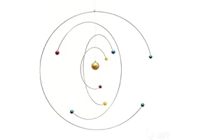 Hanging Solar System Space Art Home Decor Mobile DIY Model for Home Garden Rings