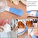 Security Portable Mini Fan Personal Necklace Fan Handheld Air Fan for Travel, Home and Office, USB Rechargeable, 4 Blades, 1 Switch, 2 Speeds Adjustable (Blue)