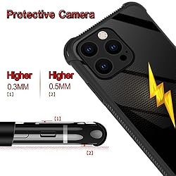 TnXee Compatible with iPhone 14 Pro Max Case,Flash