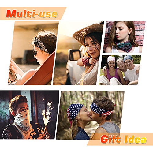 image for JOEYOUNG Headwear, Bandana, Neck Gaiter, Head Wrap, Headband for Men a