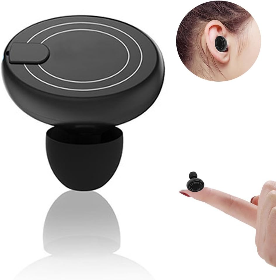 Wireless Earbud V4.1 Mini Bluetooth Earbud Car Bluetooth Headset Invisible Headphone with Mic Bluetooth Earpiece for iPhone X 8 Plus 7 Plus 6S 5S Samsung Galaxy S8 S7 S6 J3 J7 Note 8 LG Huawei BLU