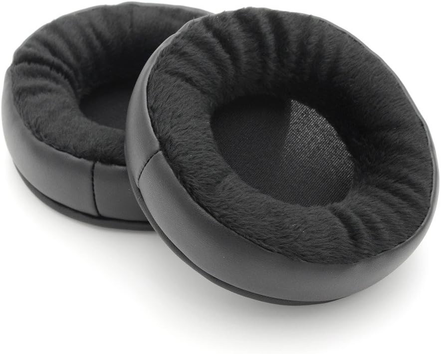 1 Pair Velvet Replacement Ear Pads Foam Earpads Cushions Pillow Earmuff Cover Cups Compatible with Sony MDR-XD200 MDR-XD150 Headphones
