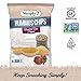Simply7 Chickpea Hummus Chips, Roasted Red Pepper, 5 Ounce (Pack of 12), Packaging May Vary